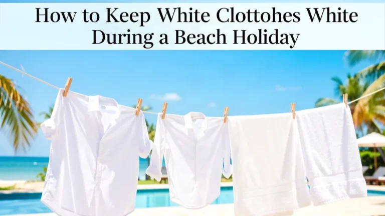 How to Keep White Clothes White During a Beach Holiday — Laundry Karon blog